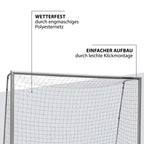 HUDORA Fußballtor Expert, verschiedene Größen (B-Ware)