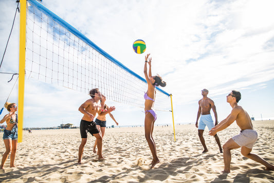 Volleyball &amp; badminton set from SCATCH