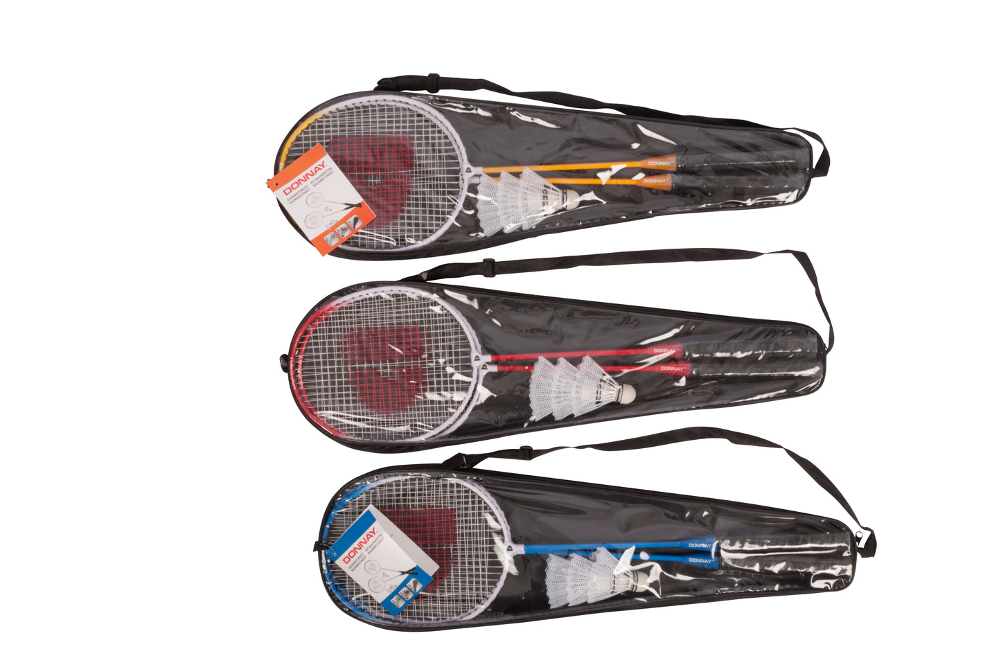 Badmintonset von DONNAY, verschiedene Farben
