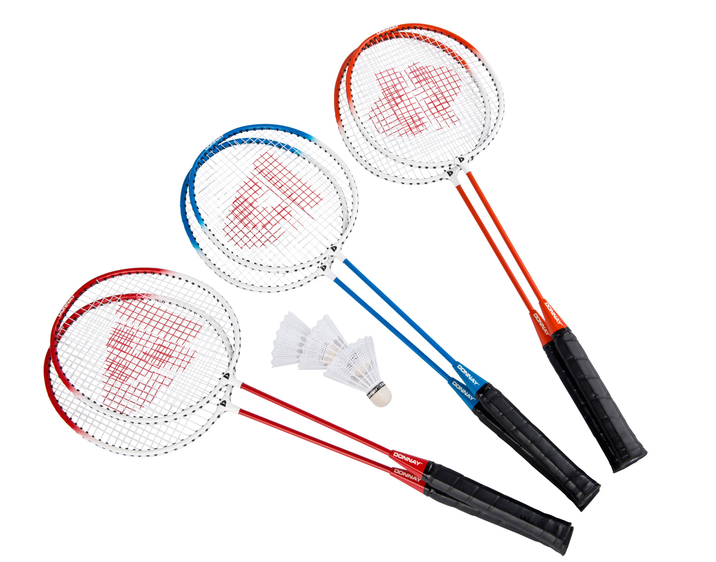 Badmintonset von DONNAY, verschiedene Farben