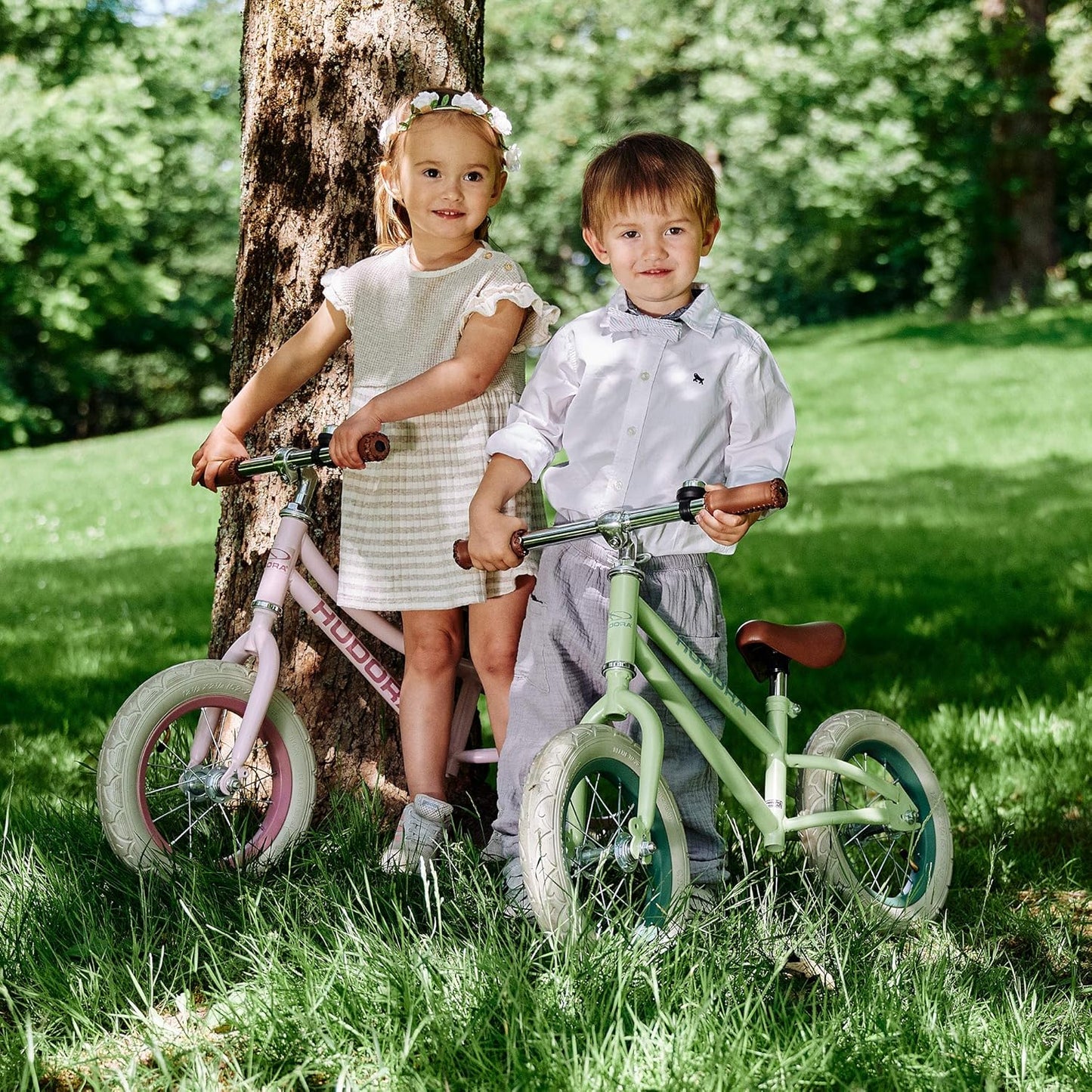 HUDORA Retro Balance Bike - various colors Boy / Girl 
