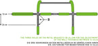 Schildkröt multifunctional door bar 4 in 1