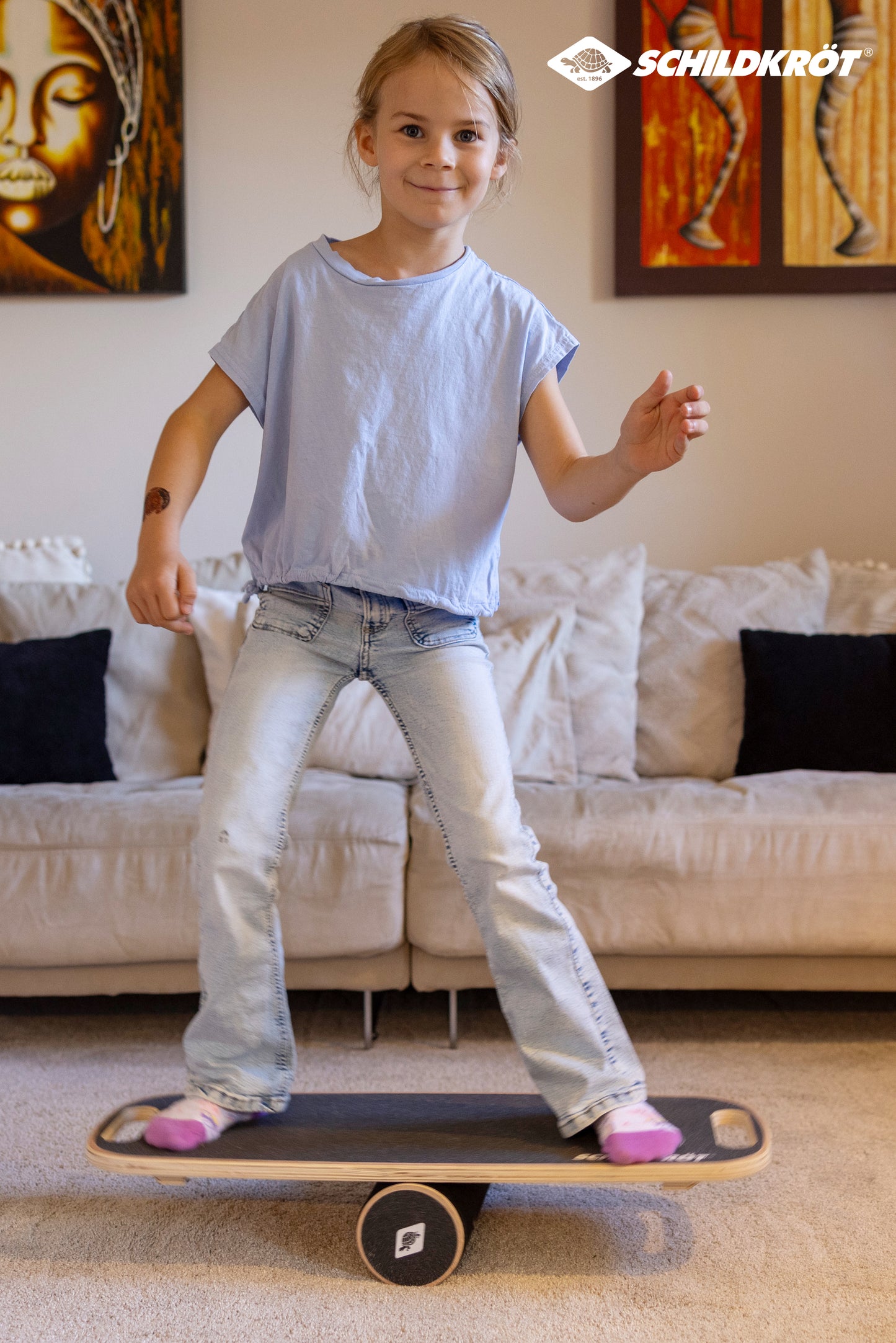 Schildkröt Wooden Balance Board