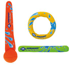 Schildkröt neoprene diving set 3-piece (splash design)