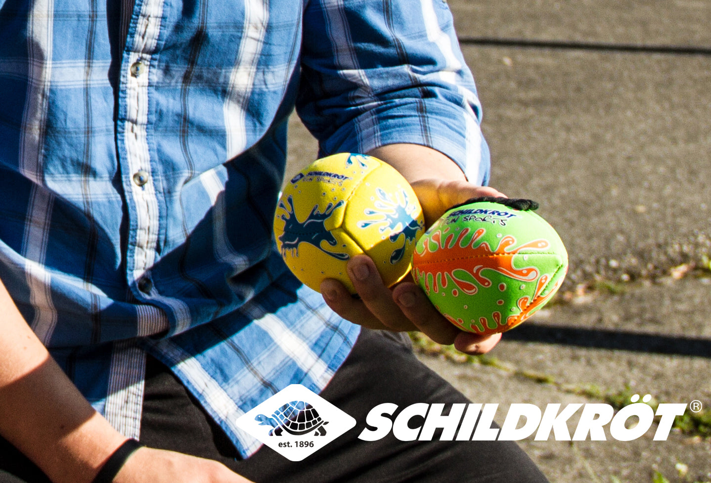 Schildkröt Mini Ball Duo Pack (Splash Design)