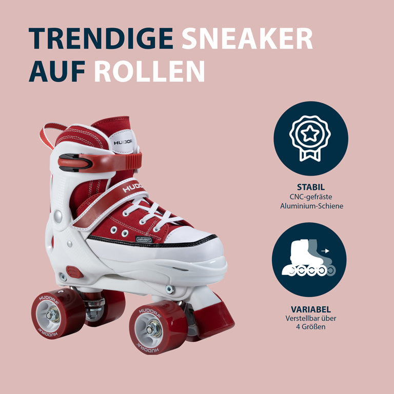HUDORA roller skate sneakers, amber size. 28-39