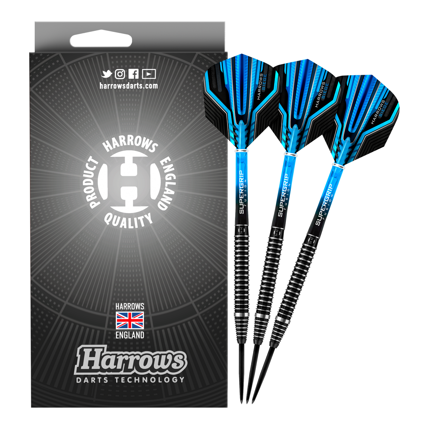 Harrows Siege Steeldarts - 21 Gramm