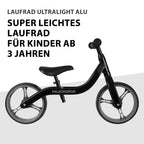 Draisienne HUDORA Ultralight Alu, noire