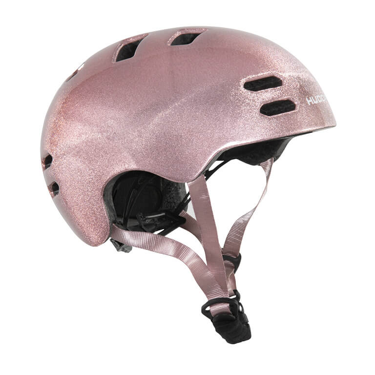 HUDORA skater helmet Reflect, rosé 