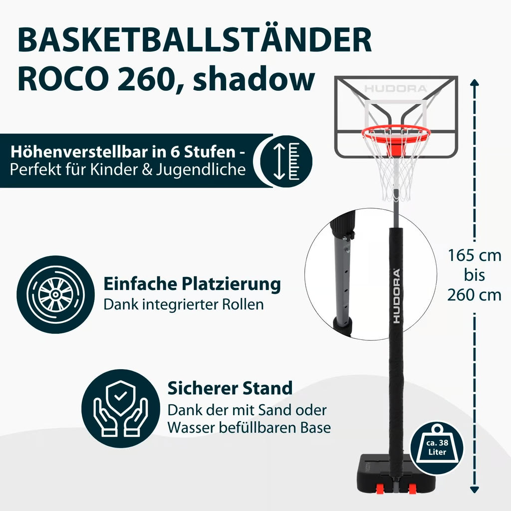 HUDORA Basketballständer RoCo 260 (B-Ware)