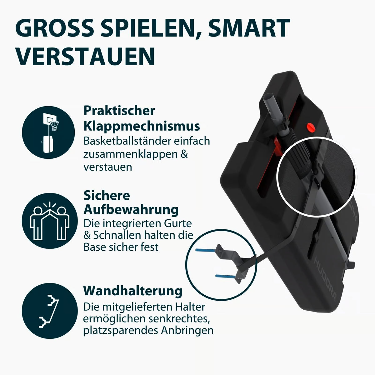 HUDORA Basketballständer RoCo 260 (B-Ware)