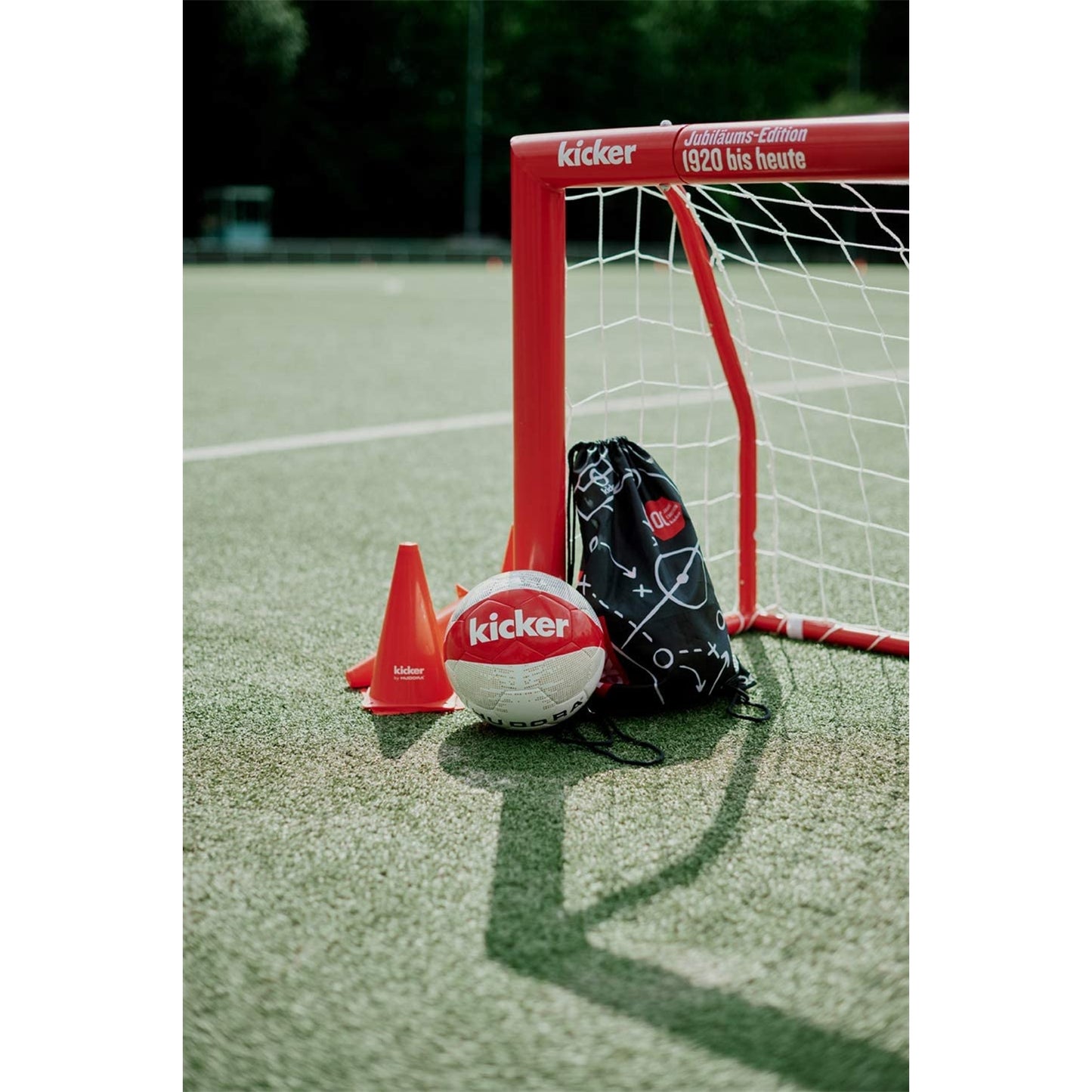 HUDORA Football Set - Kicker Edition, Match Plan and Stadium