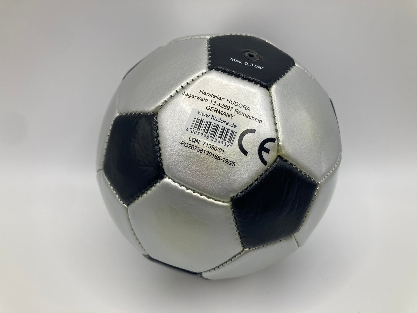 HUDORA Mini Football silver
