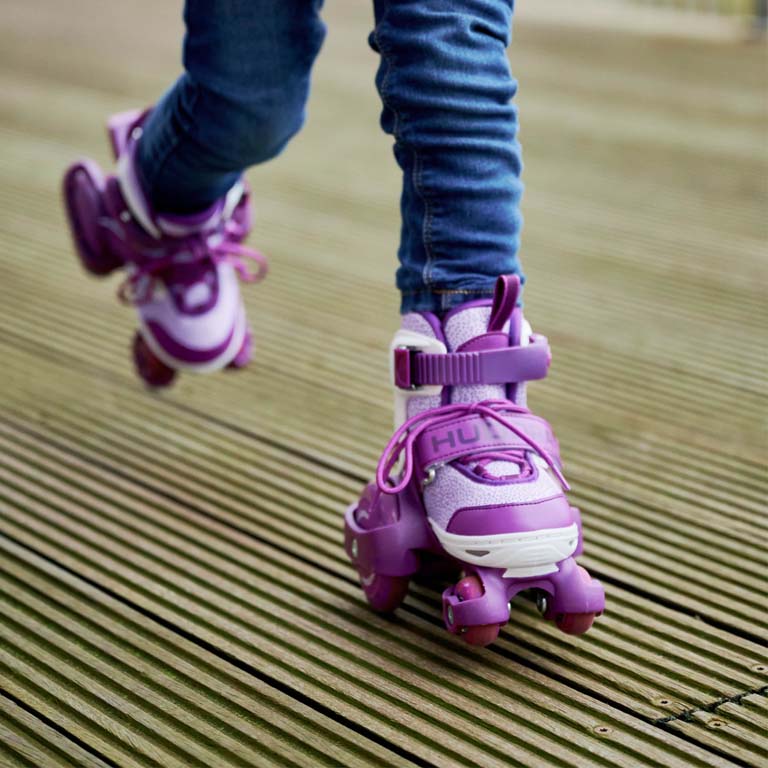 HUDORA roller skates My First Quad, lavender, size. 26-33