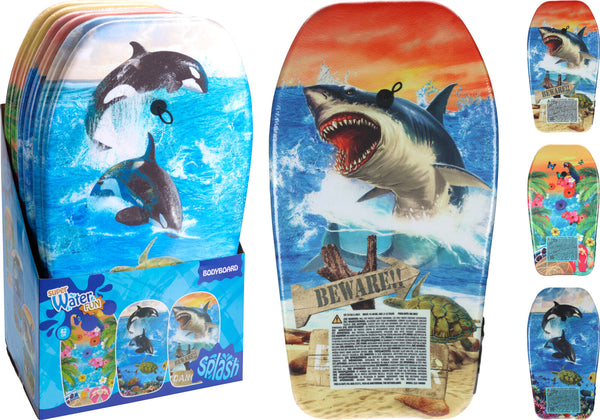 Schwimmbrett / Bodyboard 84 cm von Splash, verschiedene Motive