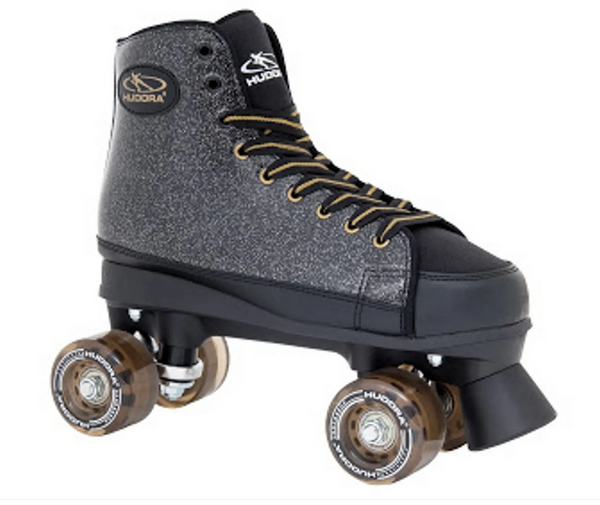 HUDORA Roller Skates Black Glamour, Gr.36