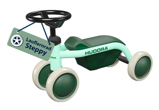 HUDORA balance bike Steppy 6" - various colors 