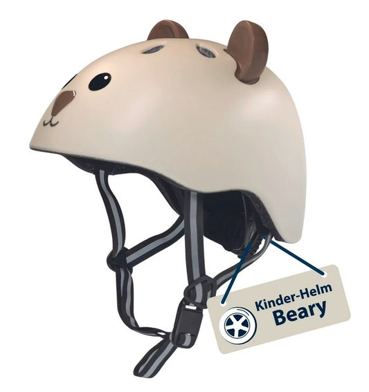 HUDORA children's helmet Beary, mocha 