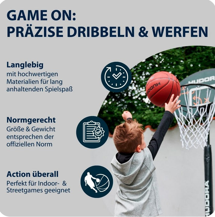 HUDORA Basketball Competition Pro Hop, size. 7 