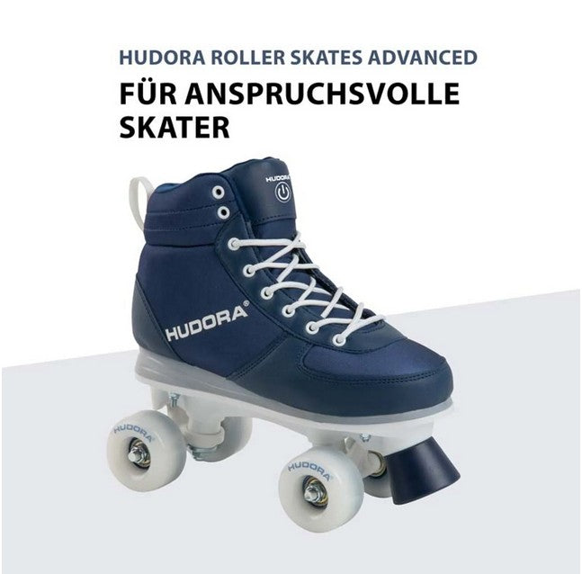 HUDORA Roller Skates Advanced, navy LED, size. 29-30 (B stock)