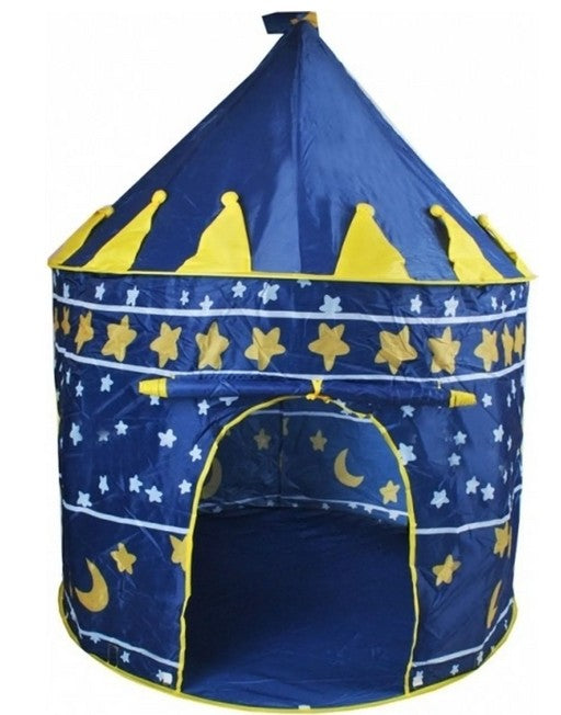 Spielzelt Prinzen - blaue Burg , 105 x 125 cm von Play Tent