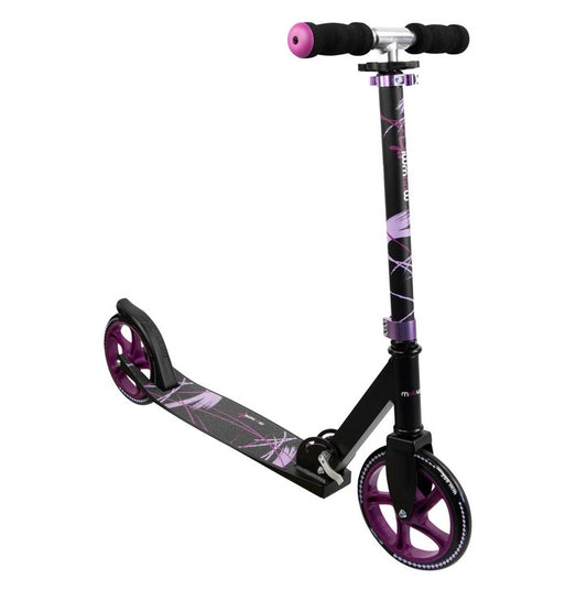 muuwmi Aluminium Scooter schwarz-lila 205 mm (B-Ware)