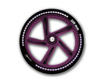 muuwmi Aluminium Scooter schwarz-lila 205 mm (B-Ware)