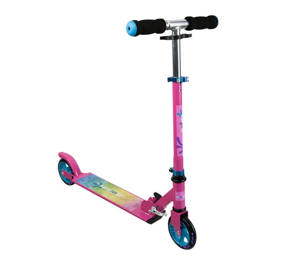 muuwmi Aluminium Scooter pink - bunt 125 mm (B-Ware)