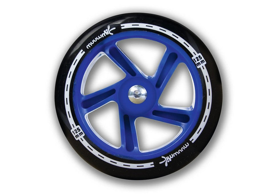 muuwmi Aluminium Scooter blau-grün 125 mm (B-Ware)