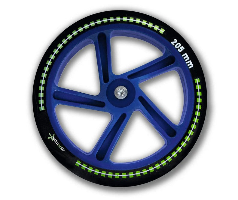 muuwmi Aluminium Scooter schwarz-blau 205 mm (B-Ware)