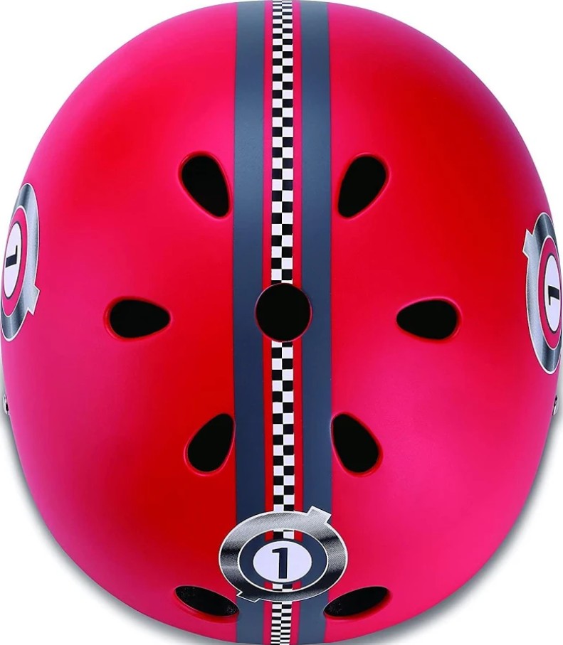 Globber Kinderhelm Racing Red - Gr. XXS/XS (48-51 cm)