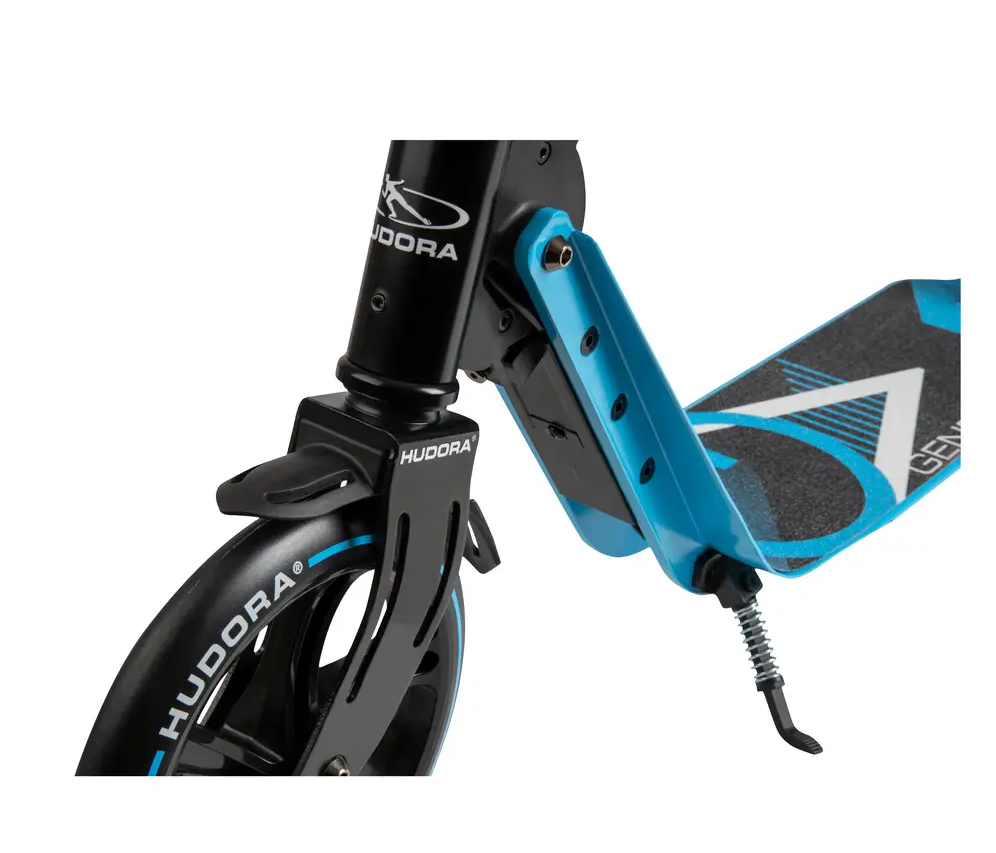 HUDORA BigWheel Generation V 205 Scooter, hellblau für Jugendliche & Erwachsene