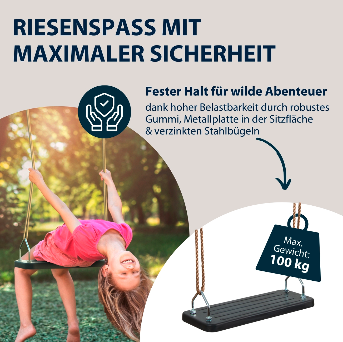HUDORA Gummibrettschaukel - B-Ware