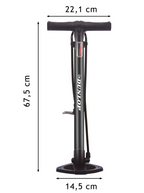 Standluftpumpe von Dunlop 12 Bar