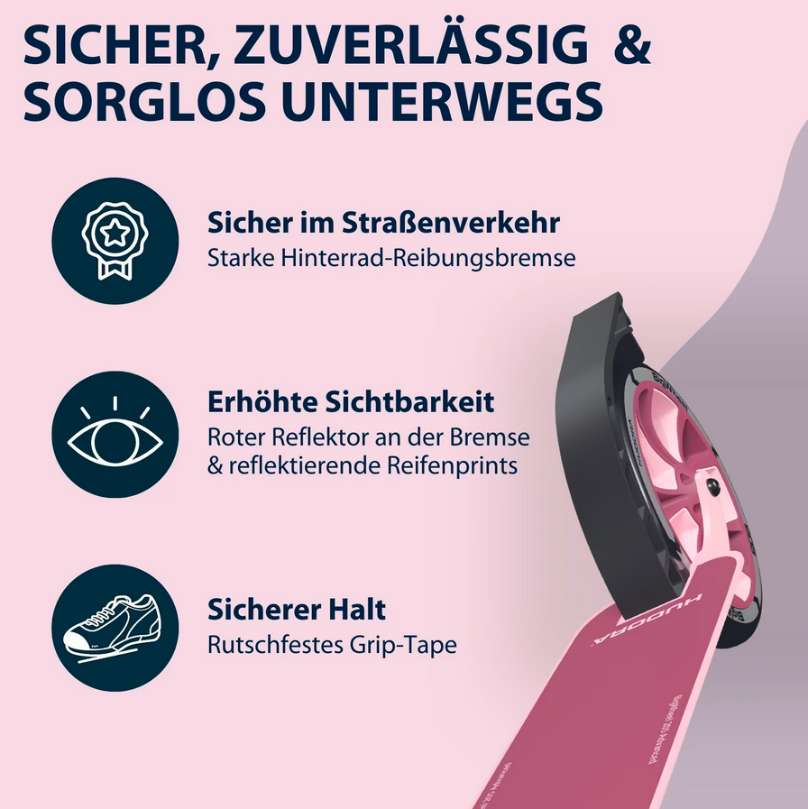 HUDORA BigWheel 205 Advanced - various colors (B-stock) 