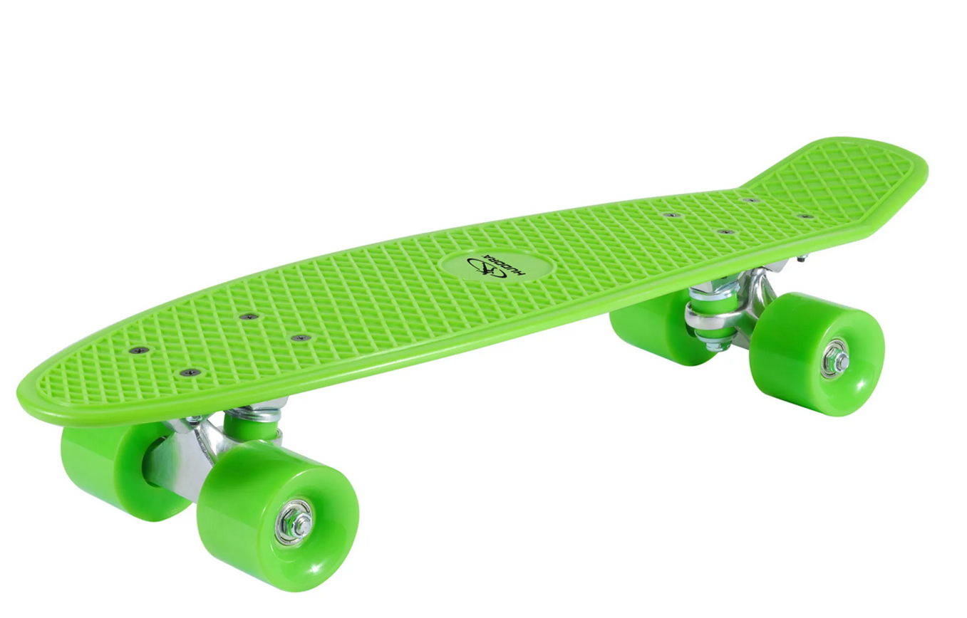 HUDORA Skateboard Retro, kleines Skateboard, verschiedene Farben (B-Ware)