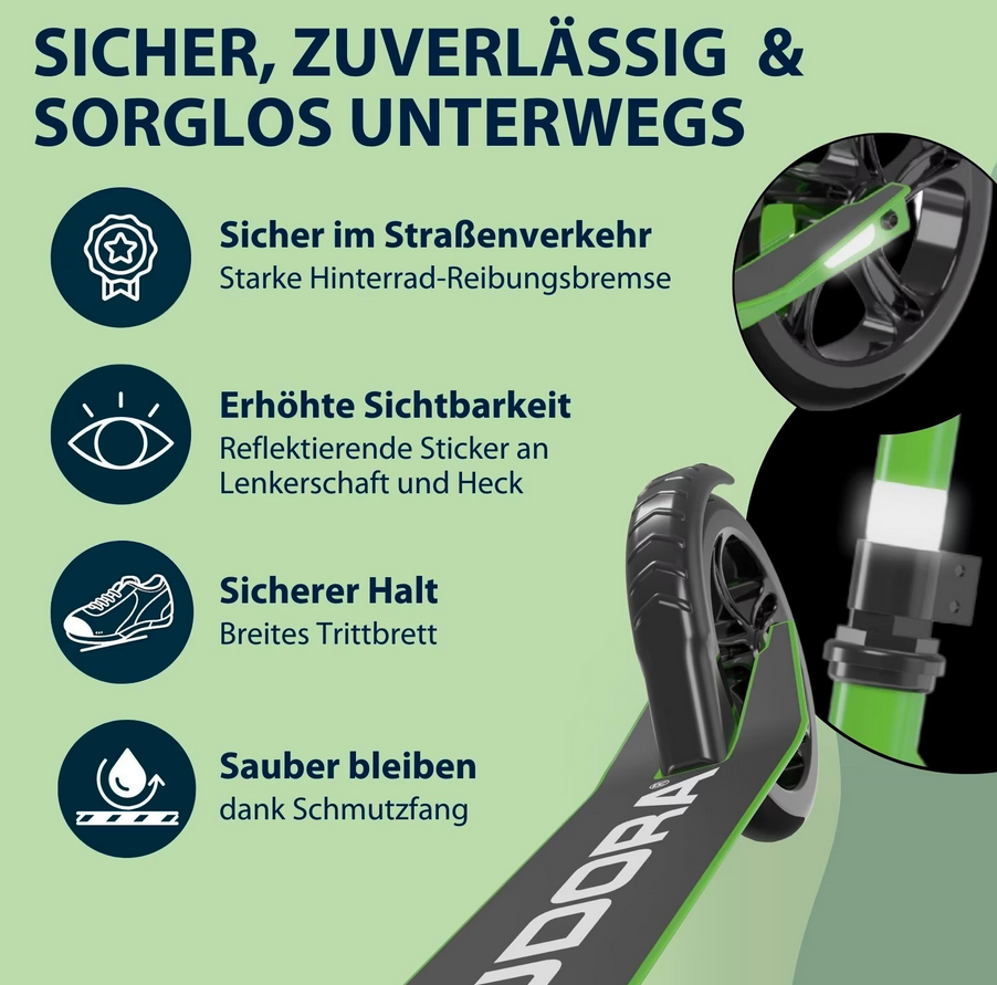 HUDORA Scooter Start 200 - various colors (B-stock)