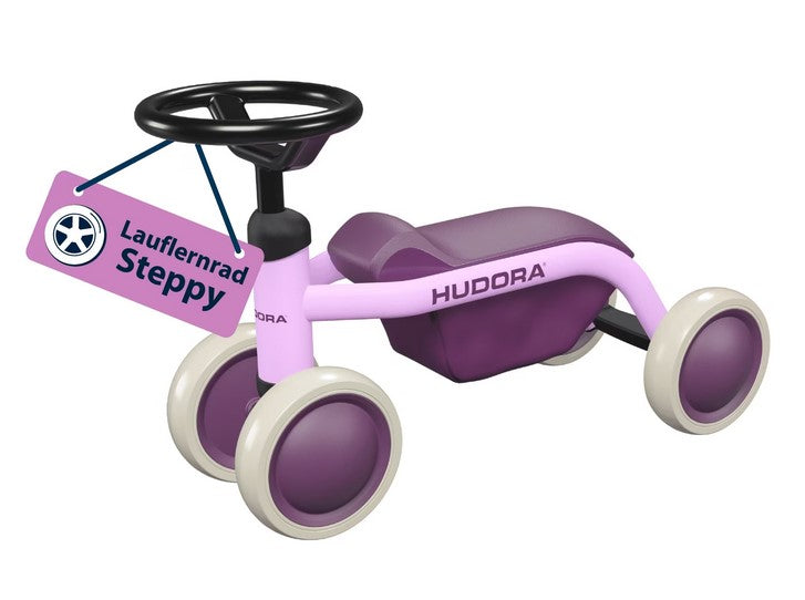 HUDORA balance bike Steppy 6" - various colors 