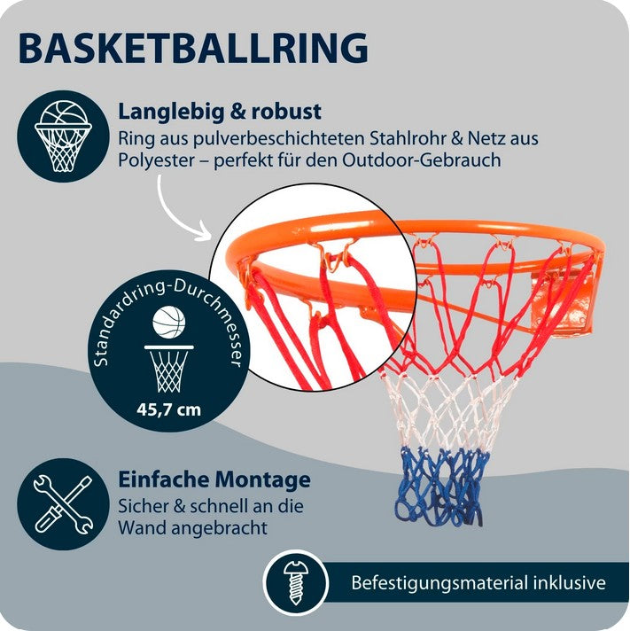 Ensemble de basket-ball HUDORA Slam It 