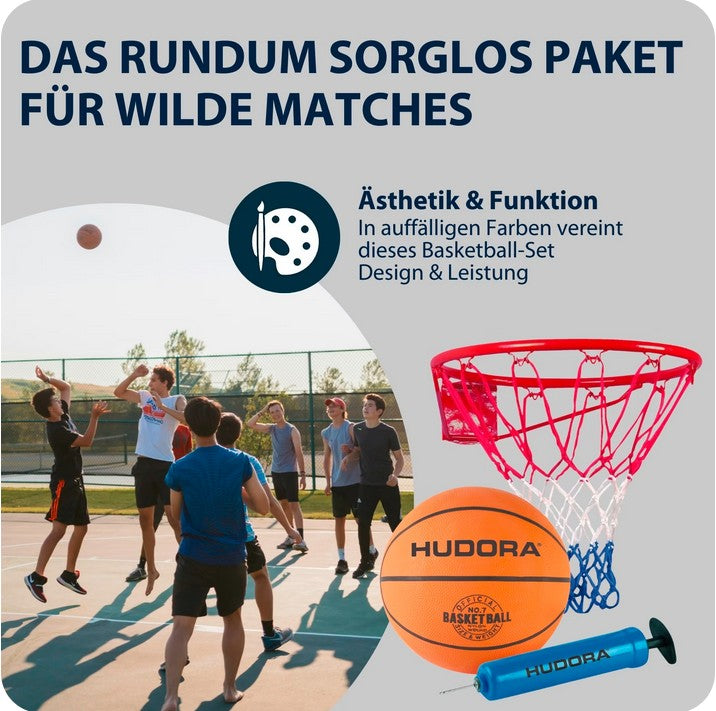 Ensemble de basket-ball HUDORA Slam It 