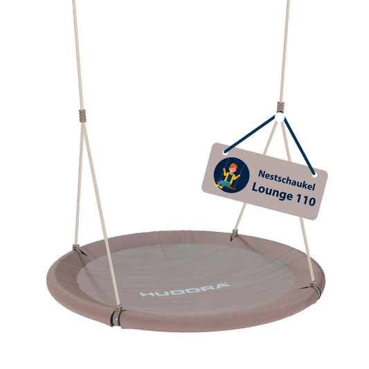HUDORA Nestschaukel Lounge 110, verschiedene Farben, B-Ware