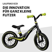 HUDORA Magnesium Balance Bike Air 