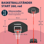 HUDORA Start Basketballständer 260 (B-Ware)