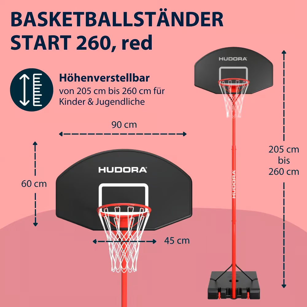HUDORA Start Basketballständer 260 (B-Ware)