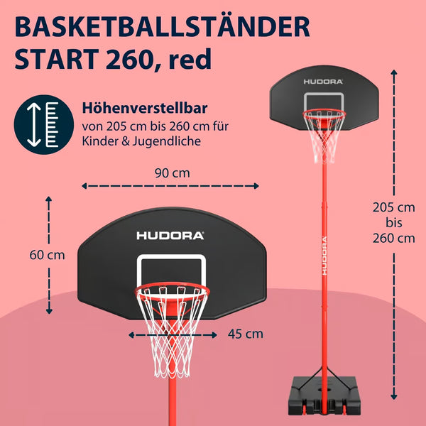 HUDORA Start Basketballständer 260 (B-Ware)