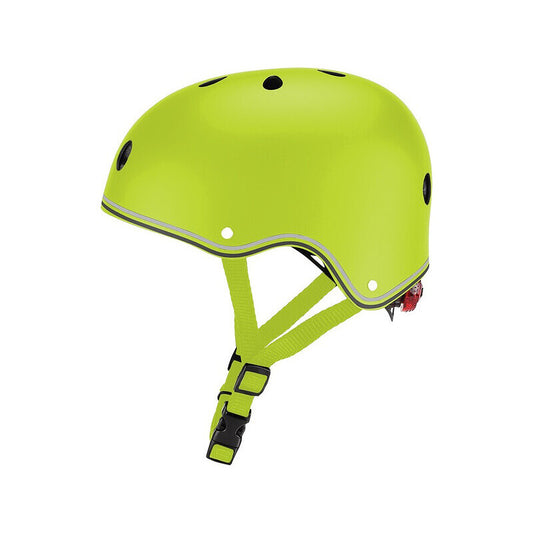 Globber - Kinderhelm Junior Primo Lights in Lime Green Gr. XS / S (48-53 cm)