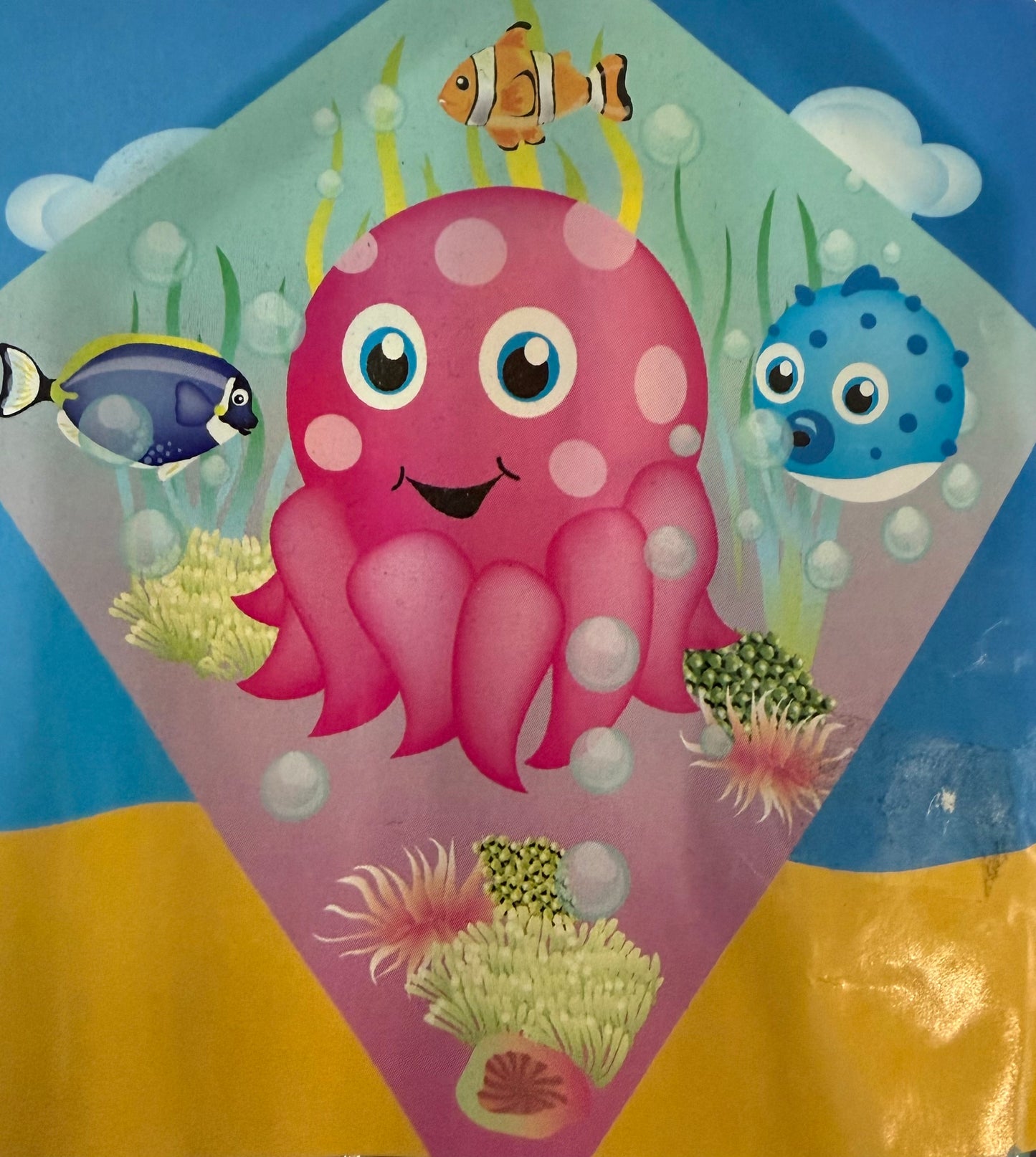 Kite Kinder Drachen, 57 x 52 cm, verschiedene Motive