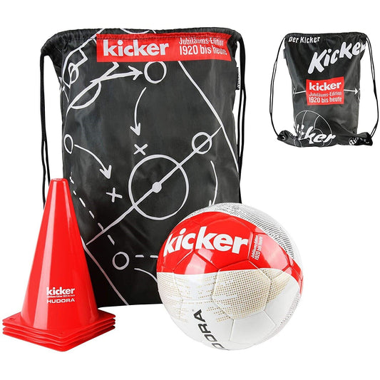 HUDORA Football Set - Kicker Edition, Match Plan and Stadium