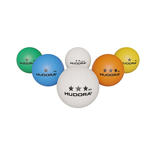 HUDORA Tischtennisball-Mix Training, 20 Stück